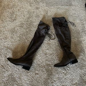 Suede over the knee Boots